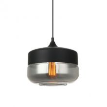 Molina lampa wisząca E27 1x40W przydymione szkło
